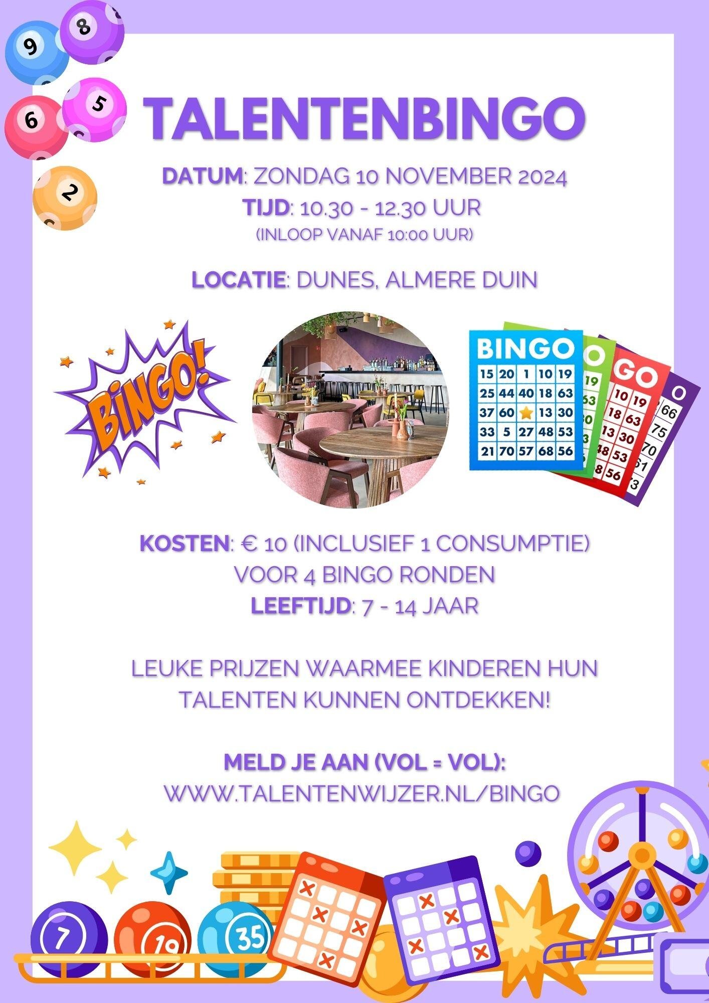 Talentenbingo10nov